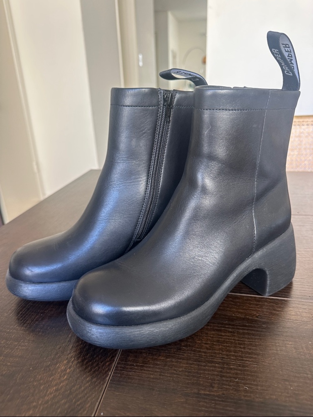 Camper Thelma II Boots - Black